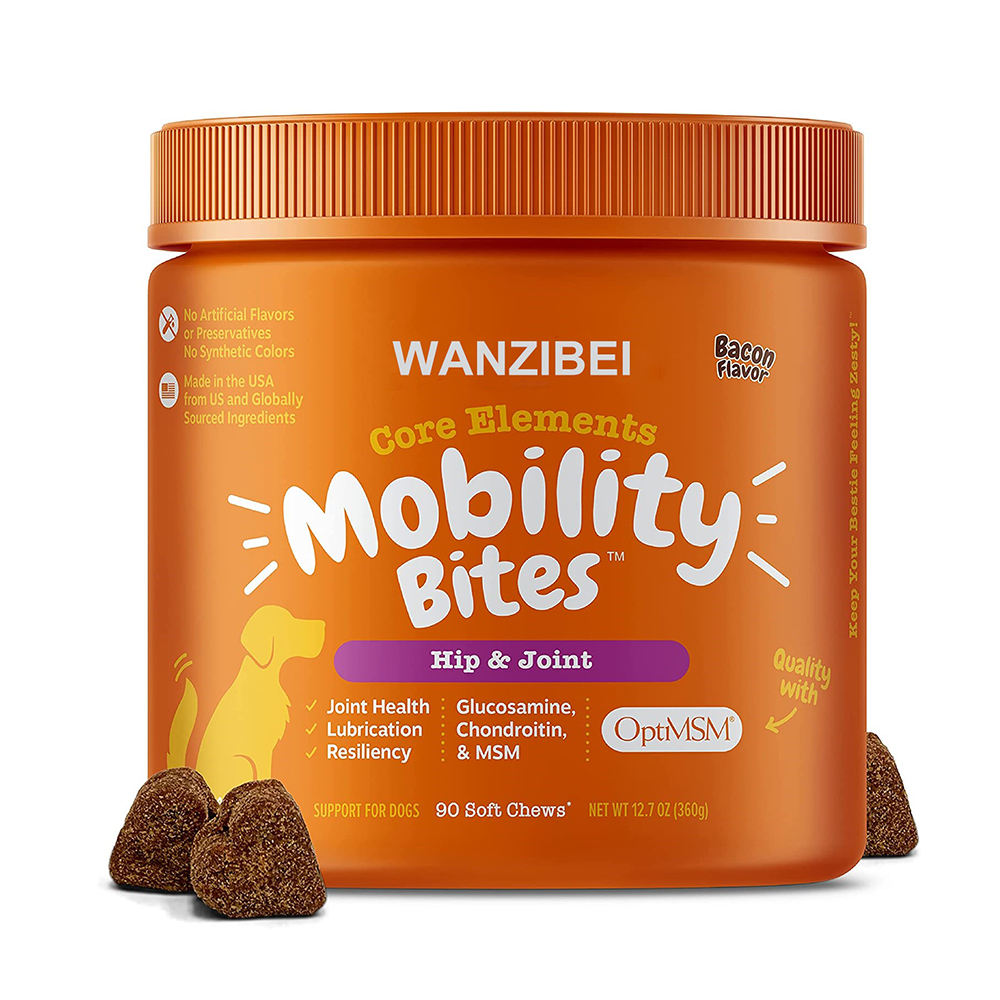 Bound Back Mobility Bites dog hip and joint supplement soft chews bag